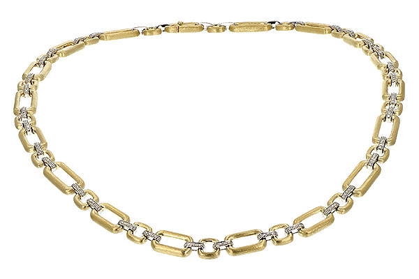 A189-40652: NECKLACE .80 TW (17 INCHES)