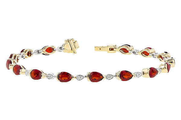 A273-04298: BRACELET 6.44 GARNET 6.60 TGW