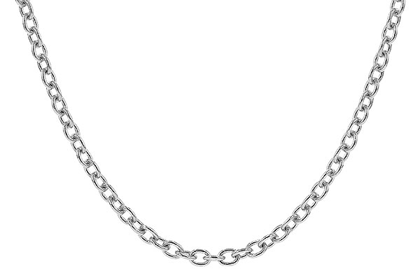 A273-97943: CABLE CHAIN (24IN, 1.3MM, 14KT, LOBSTER CLASP)