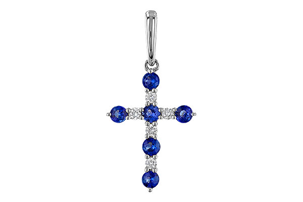A274-84289: PENDANT .34 TW SAPP .42 TGW