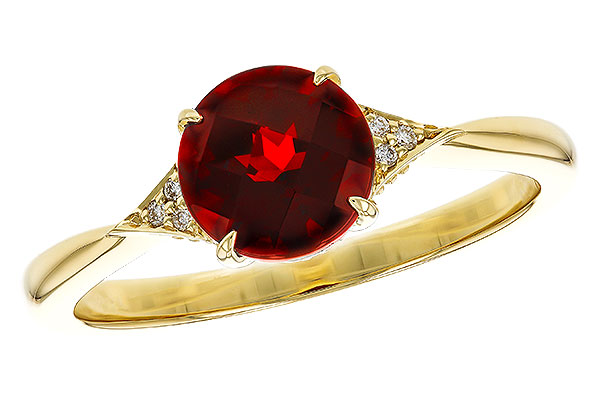 A274-88843: LDS RG 1.46 GARNET 1.48 TGW (7MM RD)