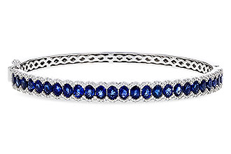 A274-89743: BANGLE 5.09 TW SAPPHIRE 5.65 TGW