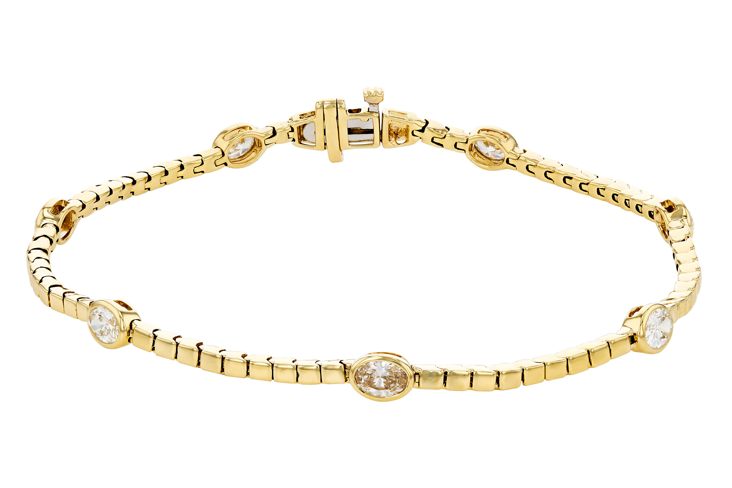 A275-75243: BRACELET 1.30 TW OVAL DIA (7")