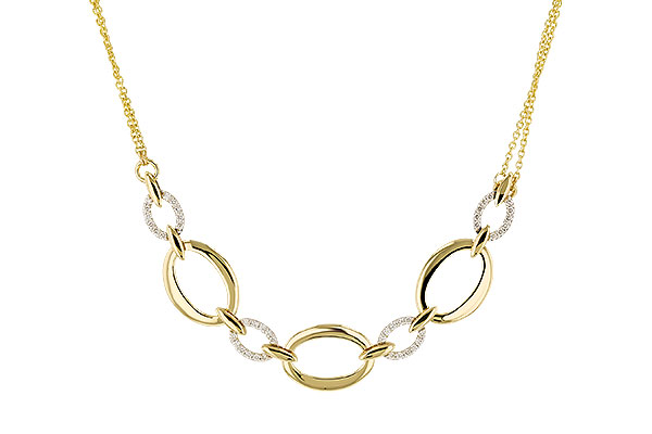 B274-83379: NECKLACE .50 TW (18")