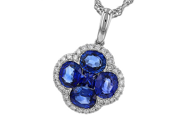 B274-83452: NECKLACE 1.72 SAPPHIRE 1.87 TGW