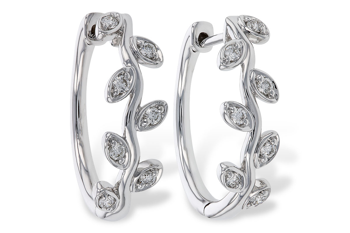 B274-84334: EARRINGS .25 TW