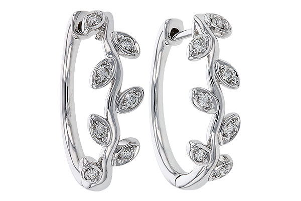 B274-84334: EARRINGS .25 TW