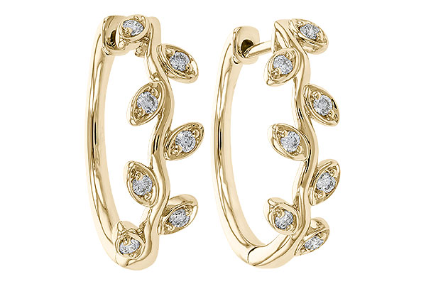 B274-84334: EARRINGS .25 TW