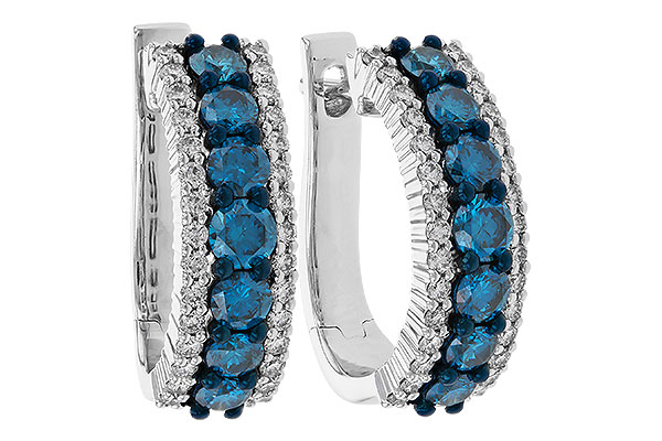 B274-87061: EARR 1.06 BLUE DIAS 1.46 TW