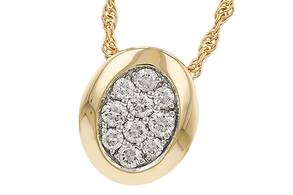 B274-88834: NECKLACE .25 TW