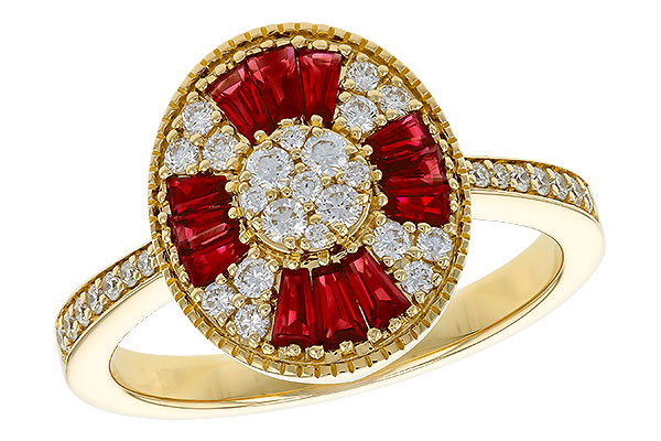 B274-88898: LDS RG .54 TW RUBY .84 TGW