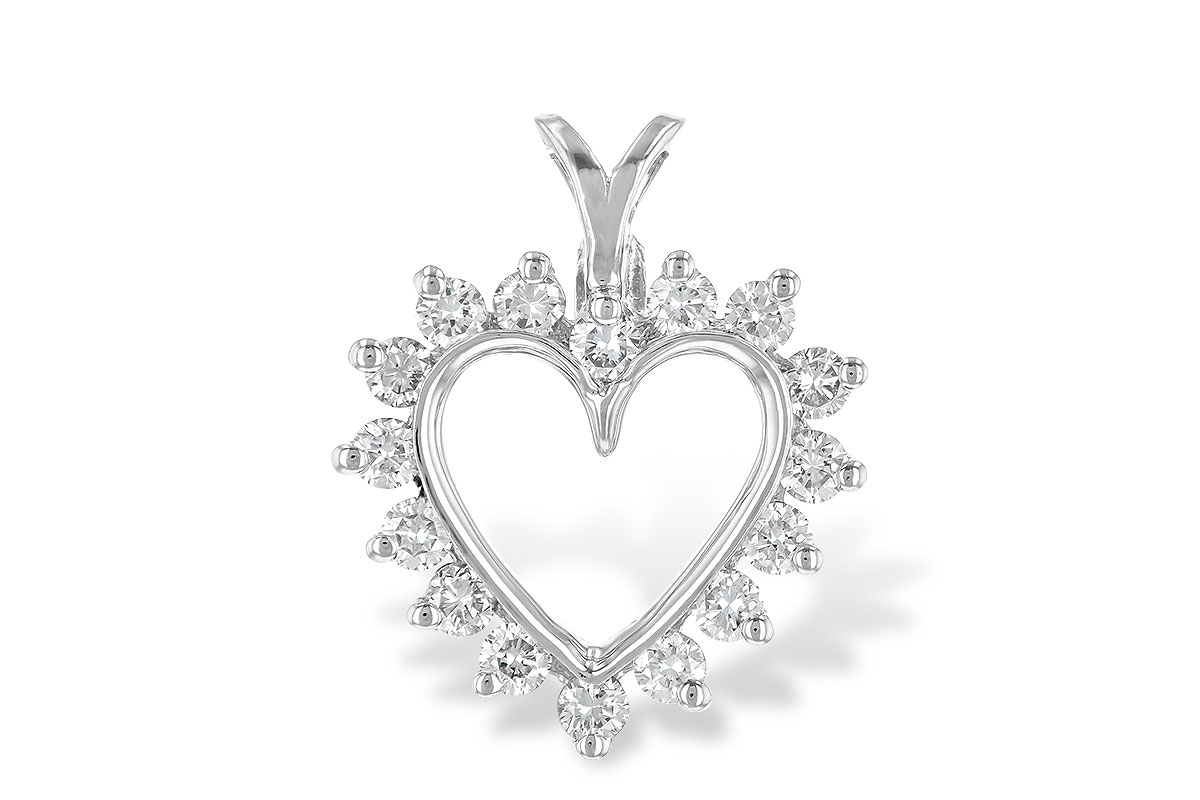 C006-67088: HEART PENDANT .45 TW