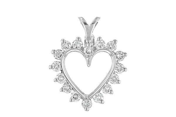 C006-67088: HEART PENDANT .45 TW