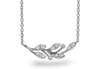C274-85188: NECKLACE .32 TW (18")