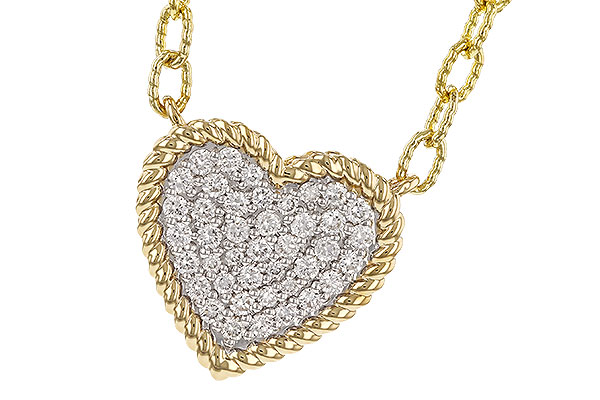 C274-87925: NECKLACE .32 TW (18")