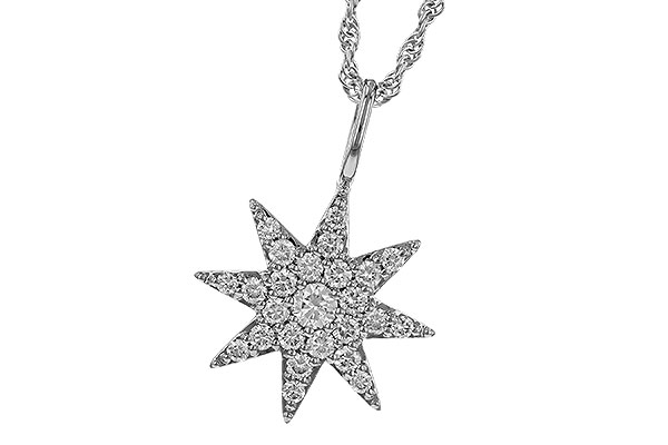 C274-88861: NECKLACE .48 TW
