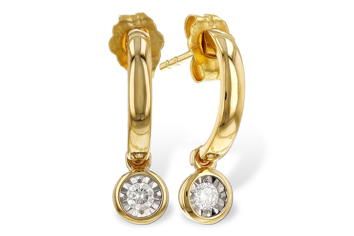 C274-88870: EARRINGS .10 TW