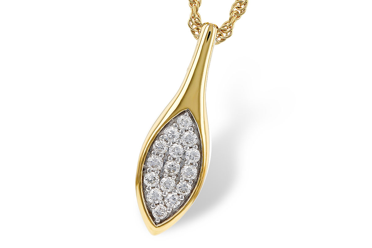 C274-88907: NECKLACE .20 TW