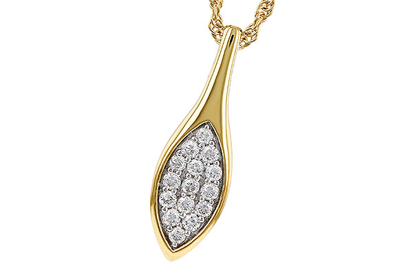 C274-88907: NECKLACE .20 TW