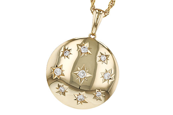 C275-73416: NECKLACE .17 TW