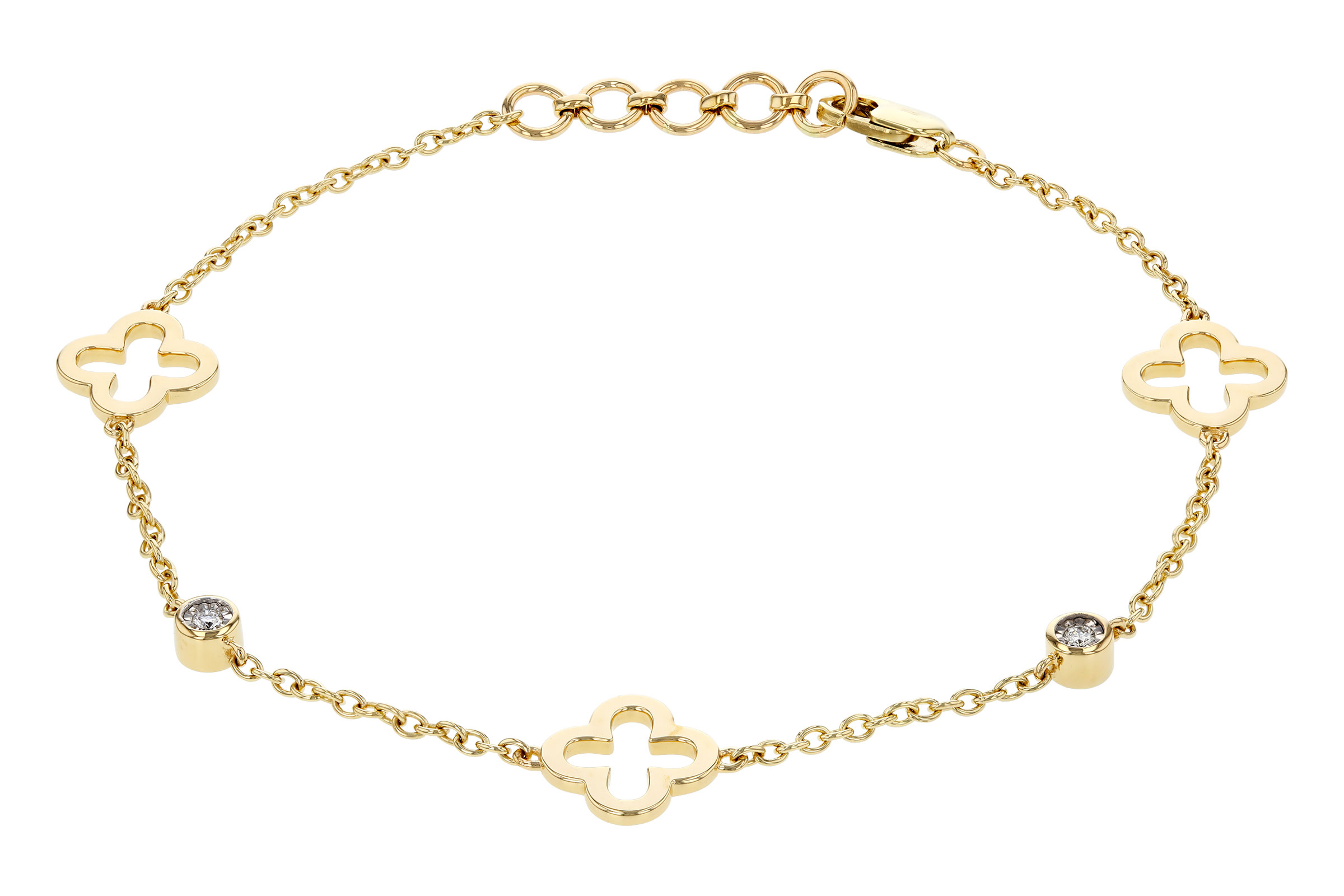 C275-74325: BRACELET .06 TW (7.25")