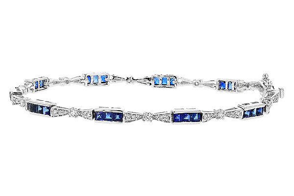 D274-87952: BRACELET 2.10 SAPPHIRE 2.75 TGW (7")