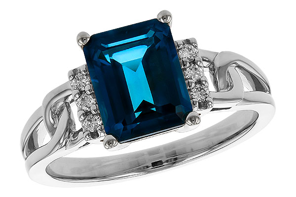 D274-88843: LDS RG 2.42 LONDON BLUE TOPAZ 2.50 TGW (9x7MM LBT)