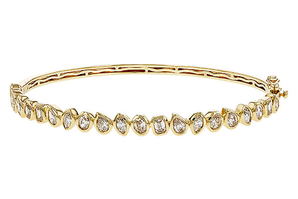 D274-89779: BANGLE 1.65 TW FANCY CUT DIAS