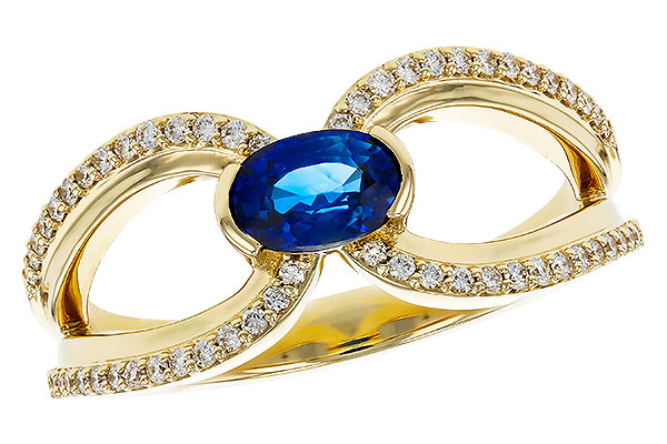 D275-73434: LDS RG .56 SAPPHIRE .75 TGW (6x4MM SA)