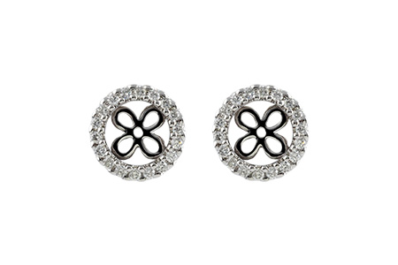 E187-58843: EARRING JACKETS .30 TW (FOR 1.50-2.00 CT TW STUDS)