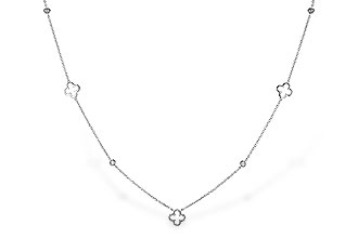 E274-84325: NECKLACE .20 TW (18")