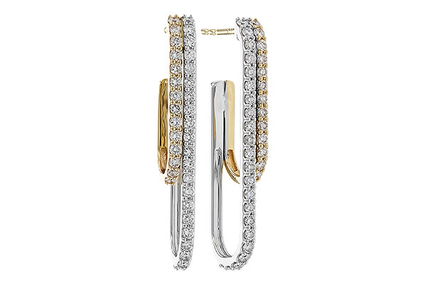 E274-85197: EARRING .98 TW