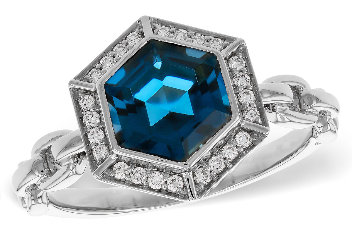 E274-87952: LDS RG 2.03 LONDON BLUE TOPAZ 2.14 TGW (7.5MM LBT)