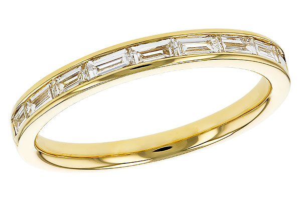 E275-73379: LDS DIA WED RG .44 TW BAGUETTES
