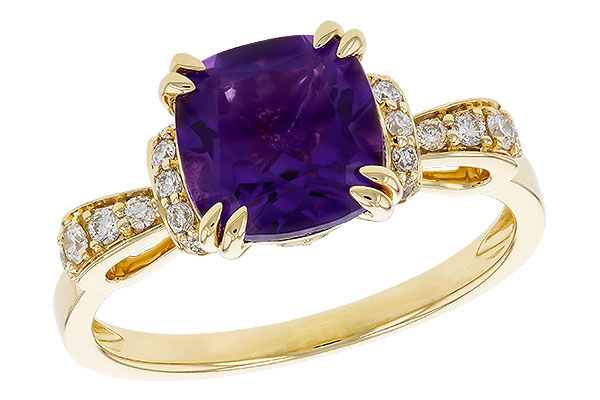 F274-86161: LDS RG 1.83 AMETHYST 2.05 TGW (8MM AMY)