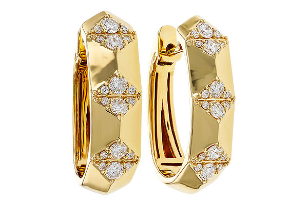 F274-88861: EARRINGS .50 TW