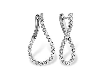F274-88870: EARRINGS 1.00 TW