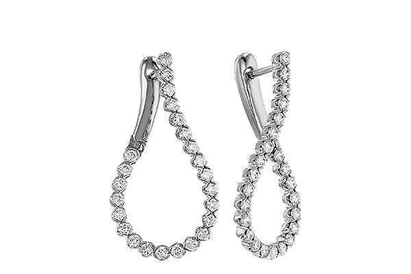 F274-88870: EARRINGS 1.00 TW