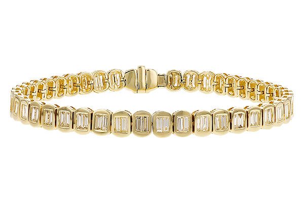 G274-82524: BRACELET 2.30 TW BAGUETTE (7")