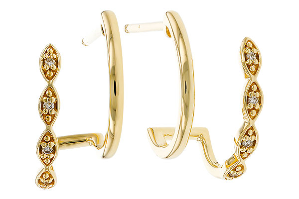 G274-86106: EARRINGS .03 TW