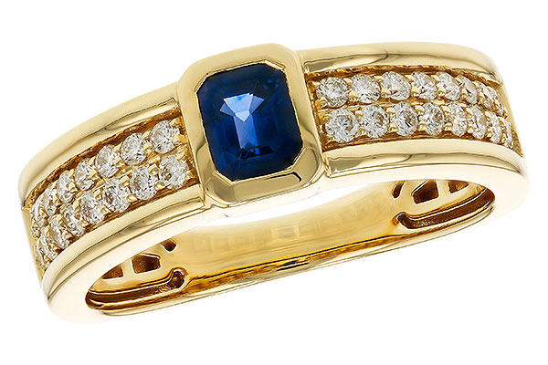 G274-88897: LDS RG .55 SAPPHIRE .88 TGW (5x4MM SA)