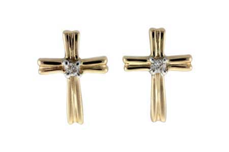H000-35224: EARRINGS .03 TW