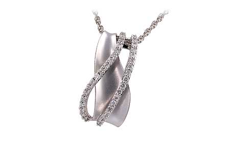 H183-95224: NECKLACE .28 TW