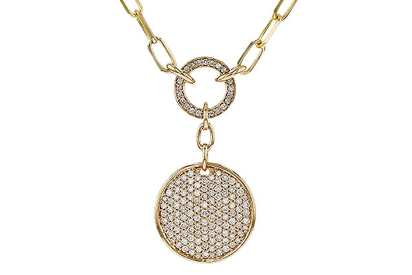 H274-84297: NECKLACE .92 TW (17")