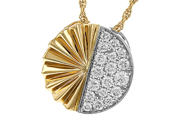 H274-88824: NECKLACE .50 TW