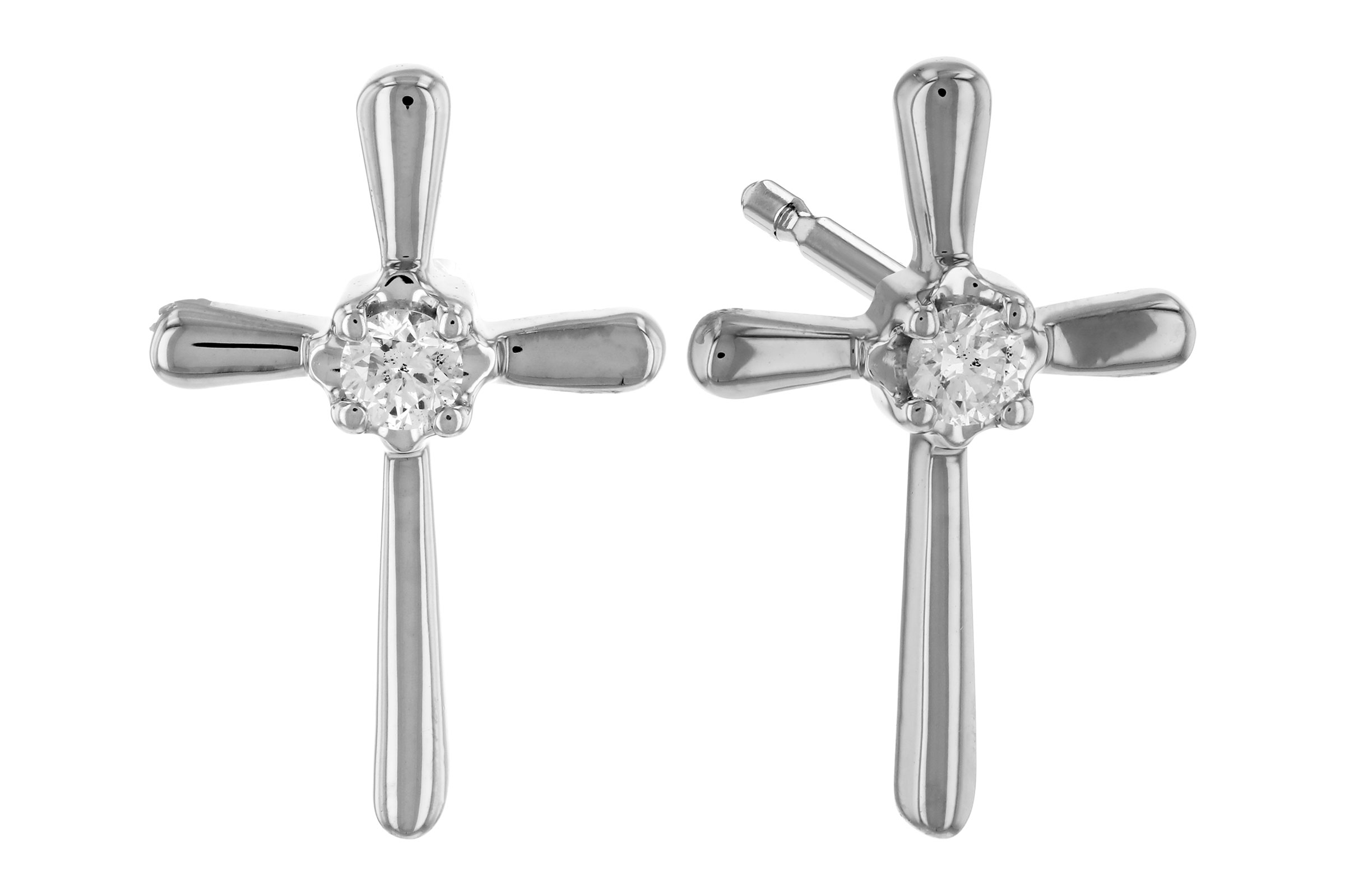 H275-74306: EARRINGS .04 TW