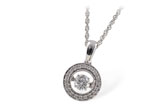 K186-71615: NECKLACE .33 TW