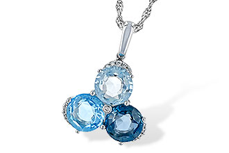 K189-37997: NECK 4.01 BLUE TOPAZ 4.06 TGW