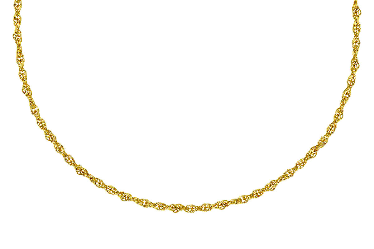 K273-97079: ROPE CHAIN (16IN, 1.5MM, 14KT, LOBSTER CLASP)