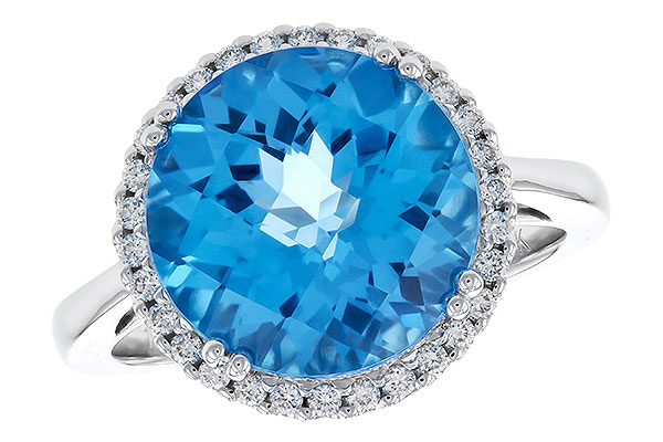 K274-85242: LDS RG 7.20 BLUE TOPAZ 7.42 TGW